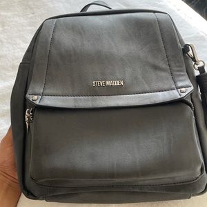 Steve Madden Leather Backpack